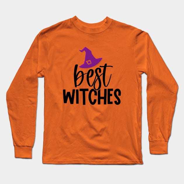 Best Witches Ver.2 | Halloween Vibes Long Sleeve T-Shirt by Bowtique Knick & Knacks